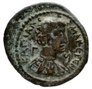 Æ26 - Commodus Capitolias reverse image