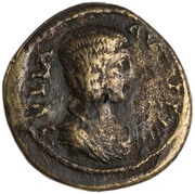 Æ22 - Julia Domna Stobi obverse image