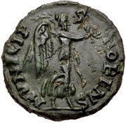 Æ23 - Caracalla MVNICIP STOBENS; Stobi reverse image