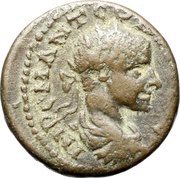 Æ24 - Gordianus III COL IVL DIENSIS D D; Dium obverse image