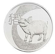 3000 Riels Year of the Pig obverse image