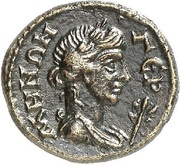 Hemiassarion - Traianus ΓΕΡΜΗΝΩΝ; Germe reverse image
