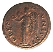 Æ23 - Caracalla MVNIC STOBEN; Stobi reverse image