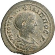 Tetrassarion - Philippus I ΛΑΟΔΙΚEΩΝ ΝEΩΚΟΡΩΝ; Laodicea obverse image