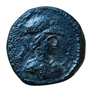 Æ15 - Laodicea ad Lycum ΛΑΟΔΙΚEΩΝ; Athena obverse image
