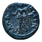Æ15 - Laodicea ad Lycum ΛΑΟΔΙΚEΩΝ; Athena reverse image