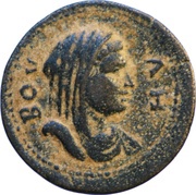 Æ20 - Elagabalus Phrygia; Asia (conventus of Apamea) obverse image