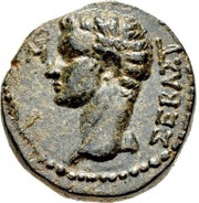 Æ20 - Caligula Cidrama obverse image