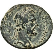 Æ - Antoninus Pius Lycaonia, Iconium; Athena obverse image