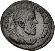 Æ21 - Macrinus and Diadumenian as Caesar obverse image