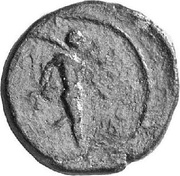 Æ16 - Augustus Athlete running right obverse image