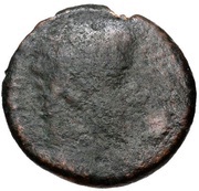 Æ20 - Drusus Julius Caesar Parsley wreath obverse image