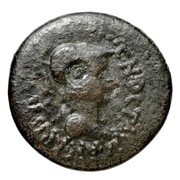 Æ25 - Athena C I A DVM; Dyme obverse image