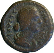 Æ22 - Faustina II ΙΗΤΩΝ; Ios obverse image