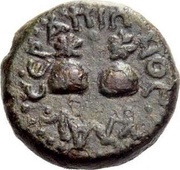 Æ14 - Galba ΟΠΟΥΝ ΕΠΙ; Locri obverse image