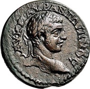 Triassaria - Elagabalus MAΓNHTΩN XεIΡΩN; Magnetes; Thessaly obverse image