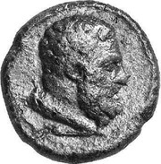Trichalkon ΜΕ; Messene obverse image