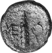 Trichalkon ΜΕ; Messene, Rome, 27 BC - 68 AD reverse image