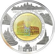 10 000 Riels - Norodom Sihamoni Colosseum of Italy, Cambodia, 2006 reverse image