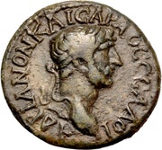Assarion - Hadrian Laureate head obverse image