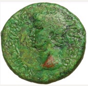Æ25 - Claudius Koinon obverse image