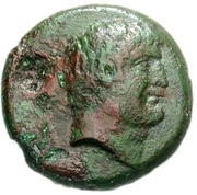 Æ19–20 - Mark Antony Countermarked obverse image