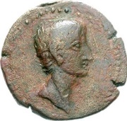 As - Augustus LPQY; Leptis Magna obverse image