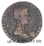 Dupondius - Tiberius TI CAESAR AVGVSTVS ; Syrtica, Oea reverse image