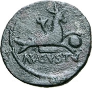 Semis - Augustus STPSR; Thapsus obverse image