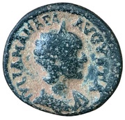 Æ22 - Julia Mamaea COLONIA BOSTRA; Bostra obverse image