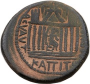 Sestertius - Commodus ΚΑΠΙΤωΛΙΕ ΙΕΡ ΑϹΥ ΑΥΤ ΓϞ; Capitolias reverse image