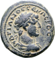 Æ20 - Hadrianus ΦΙΛΑΔΕΛΦΕΩΝ; Philadelphia, Syria obverse image