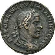 Æ29 - Philip I ΦΙΛΙΠΠΟΠΟΛΙΤΩΝ ΚΟΛΩΝΙΑϹ, S C; Philippopolis obverse image