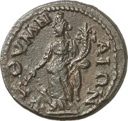 Æ23 - Severus Alexander ΜΗΘΥΜNΑΙΩΝ; Methymna, Rome, 222-235 reverse image