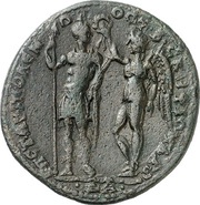 Hexassarion - Severus Alexander Π) ϹΤ ΑΥ ΠΟΛΕΜΩΝΟϹ Τ Β ϹΚΗΨΙΩΝ ΔΑΡΔΑ; Scepsis reverse image