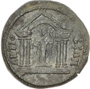 Sestertius - Marcus Aurelius as Caesar Antiocheia ad Maeandrum reverse image