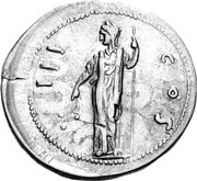 Cistophorus - Hadrian COS III reverse image