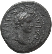 Æ22 - Traianus ΗΡΑΚΛΕΩΤΩΝ; Heraclea Salbace obverse image