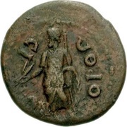 Æ20 - Domitian ΟΡΘΩϹΙΕΩΝ reverse image