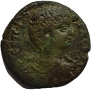 Æ25 - Geta CΕΒΑCTHNΩN obverse image