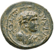Æ21 - Titus as Caesar obverse image