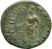 Æ18 - Nero ΔΙΟΣΙΕΡΙΤΩΝ ΚΟΡΒΟΥΛΩΝ; Dios Hieron reverse image