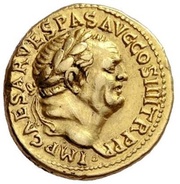 Aureus - Vespasian obverse image