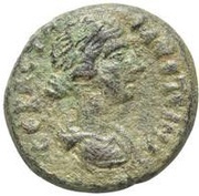 Æ18 - Faustina II Nysa obverse image