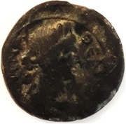 Bronze AE17 - Claudius Pergamon obverse image