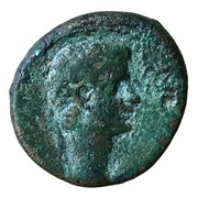 Æ20 - Caligula ΑΙΖΑΝΙΤWΝ EΠΙ ΣΤΡΑΤWΝΟΣ ΜΗΔΗΟΥ obverse image
