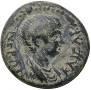 Æ15 - Nero ΚΑΛΛΙΓΕΝΗΣ ΒΛΑΥΝΔΕΩΝ obverse image