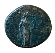 Æ15 - Domitianus as Caesar ΦΛΑΒΙ ΦΙΛΑΔΕΛΦΕΩΝ; Philadelphia, Lydia, Rome, 69-79 reverse image