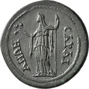 Tetrassarion - Nerva ϹΑΡΔΙΑΝΩΝ; Sardis, Rome, 96-98 reverse image