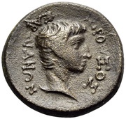 Æ17 - Germanicus and Drusus as Caesars reverse image